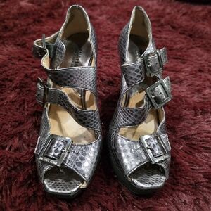 Michael Kors Metallic Heels